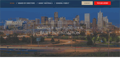 Desktop Screenshot of burtfoundation.org